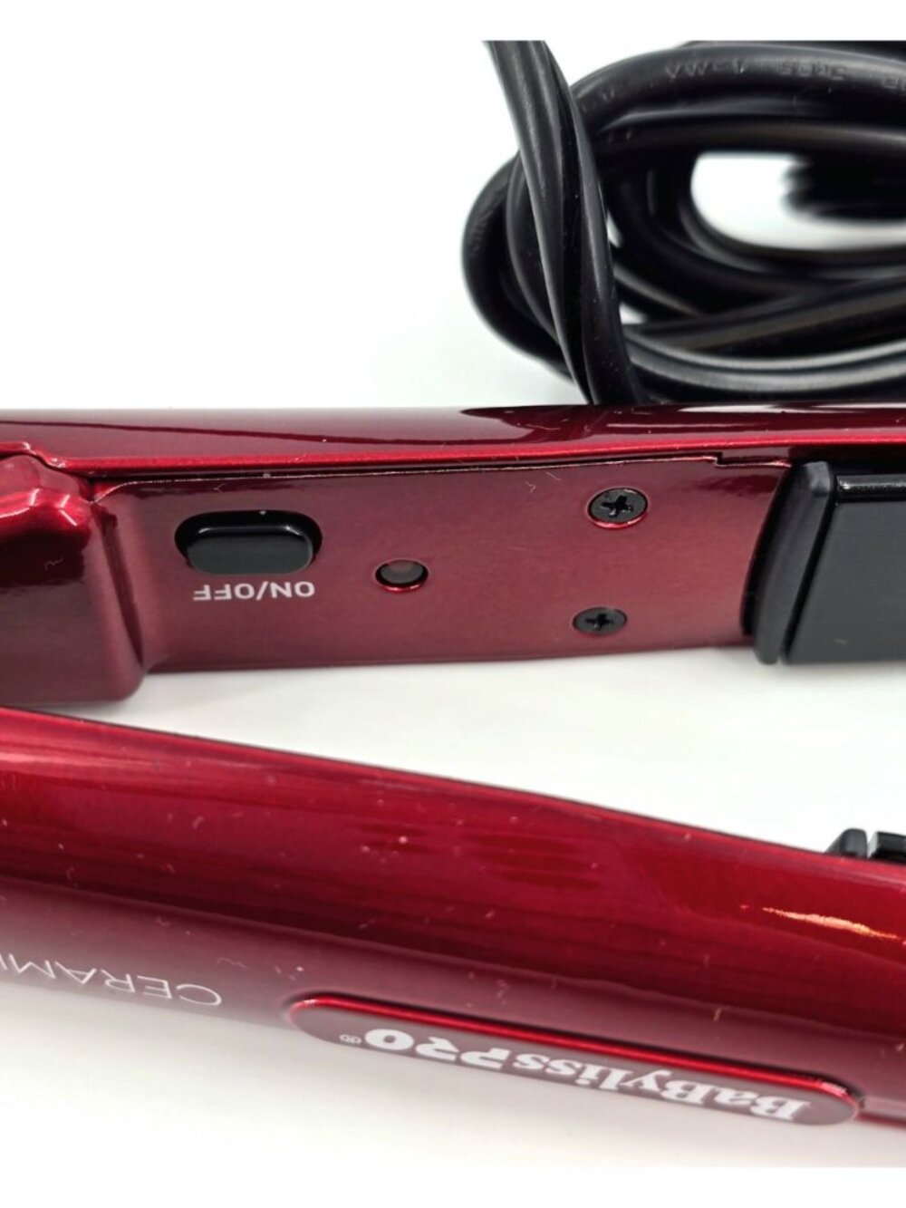 Babyliss Pro Straightener Ceramix Xtreme 1" Hair Flat Iron BAB9555X Red - Picture 10 of 13